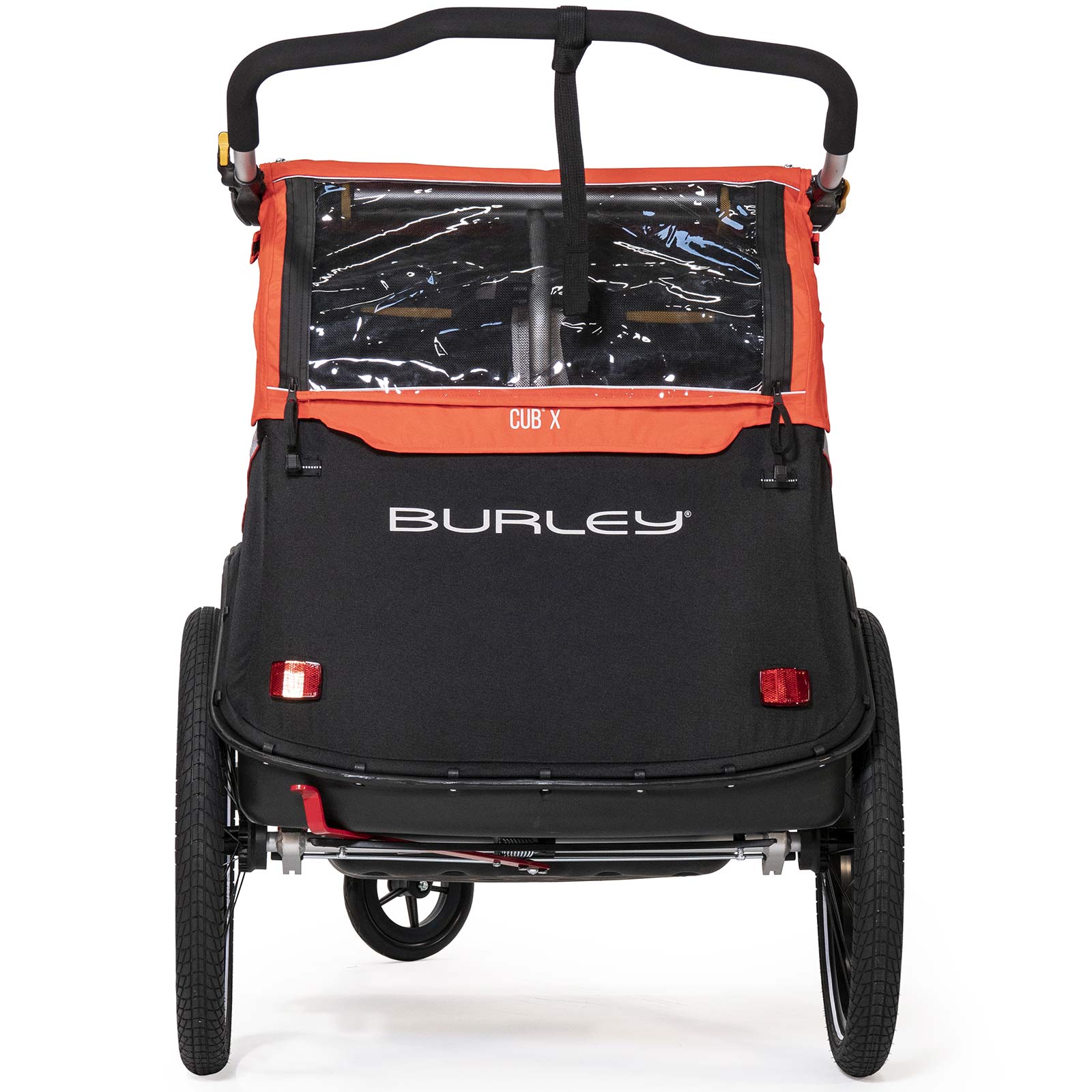 Burley Cub X Kinderfahrradanhänger (2019/2020) - Atomic Red - Image 3