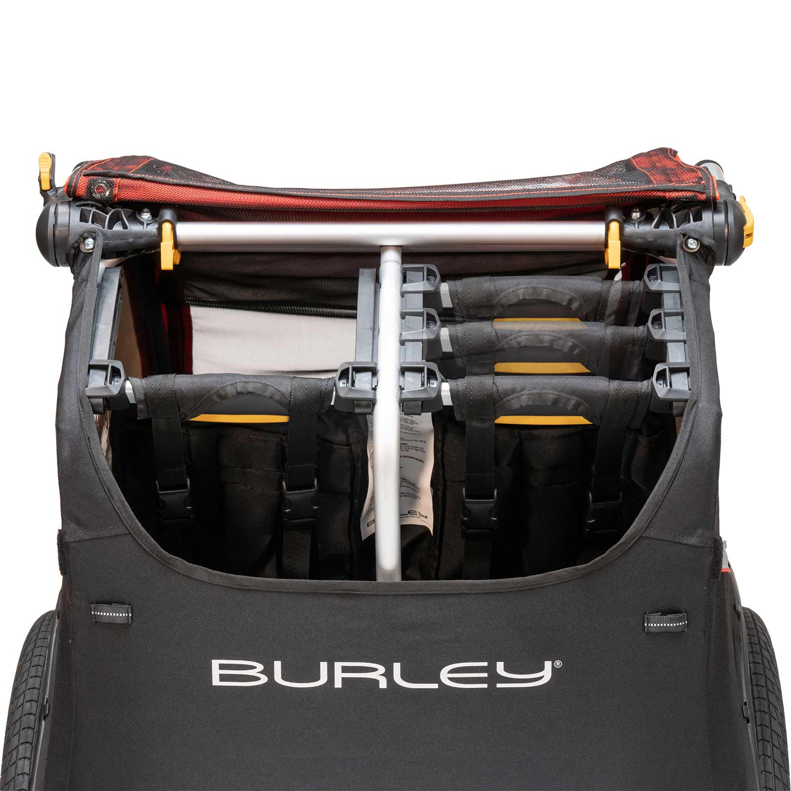 Burley Cub X Kinderfahrradanhänger (2019/2020) - Atomic Red - Image 6