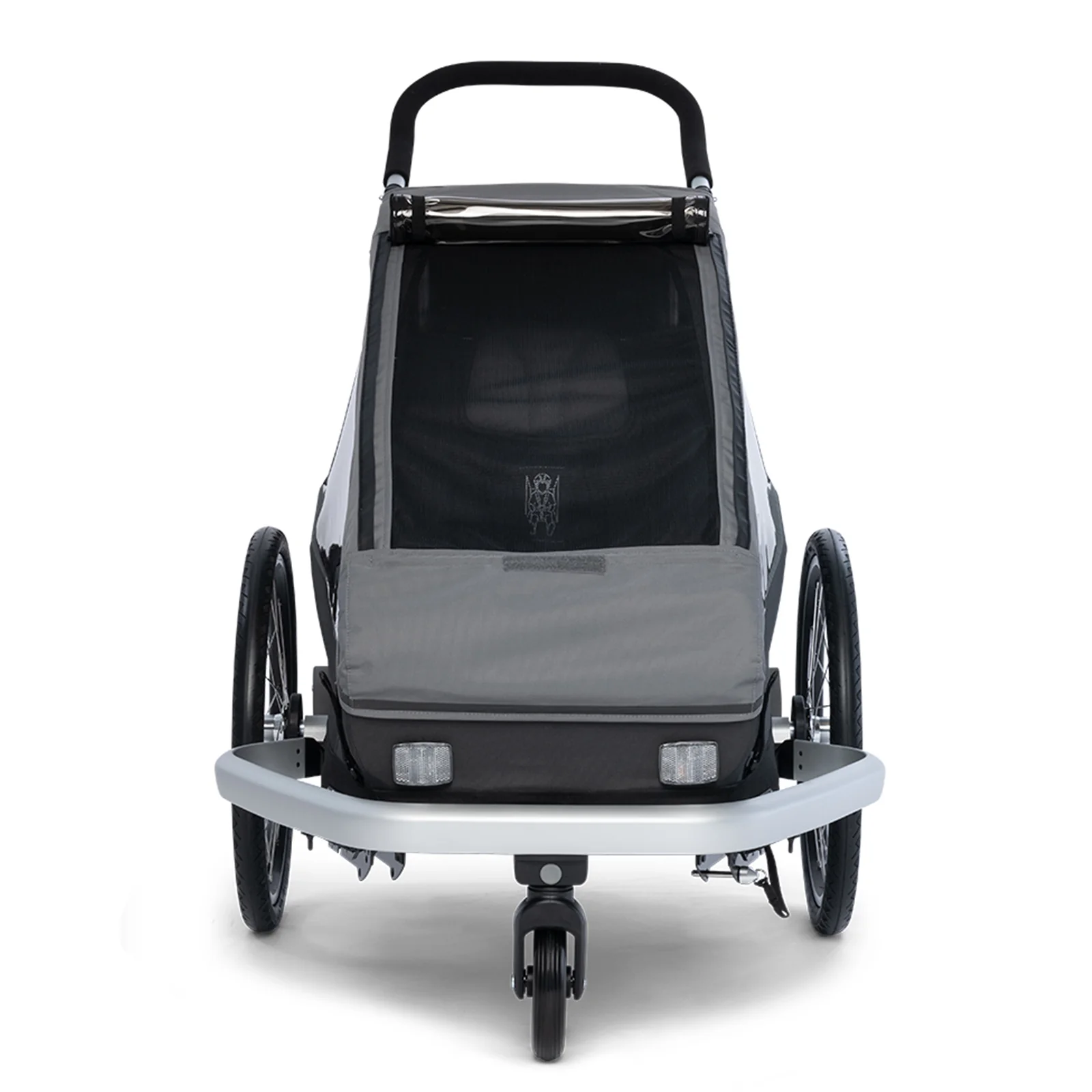 Croozer Kid Keeke 1 Kinderfahrradanhänger - Mountain grey - Image 3