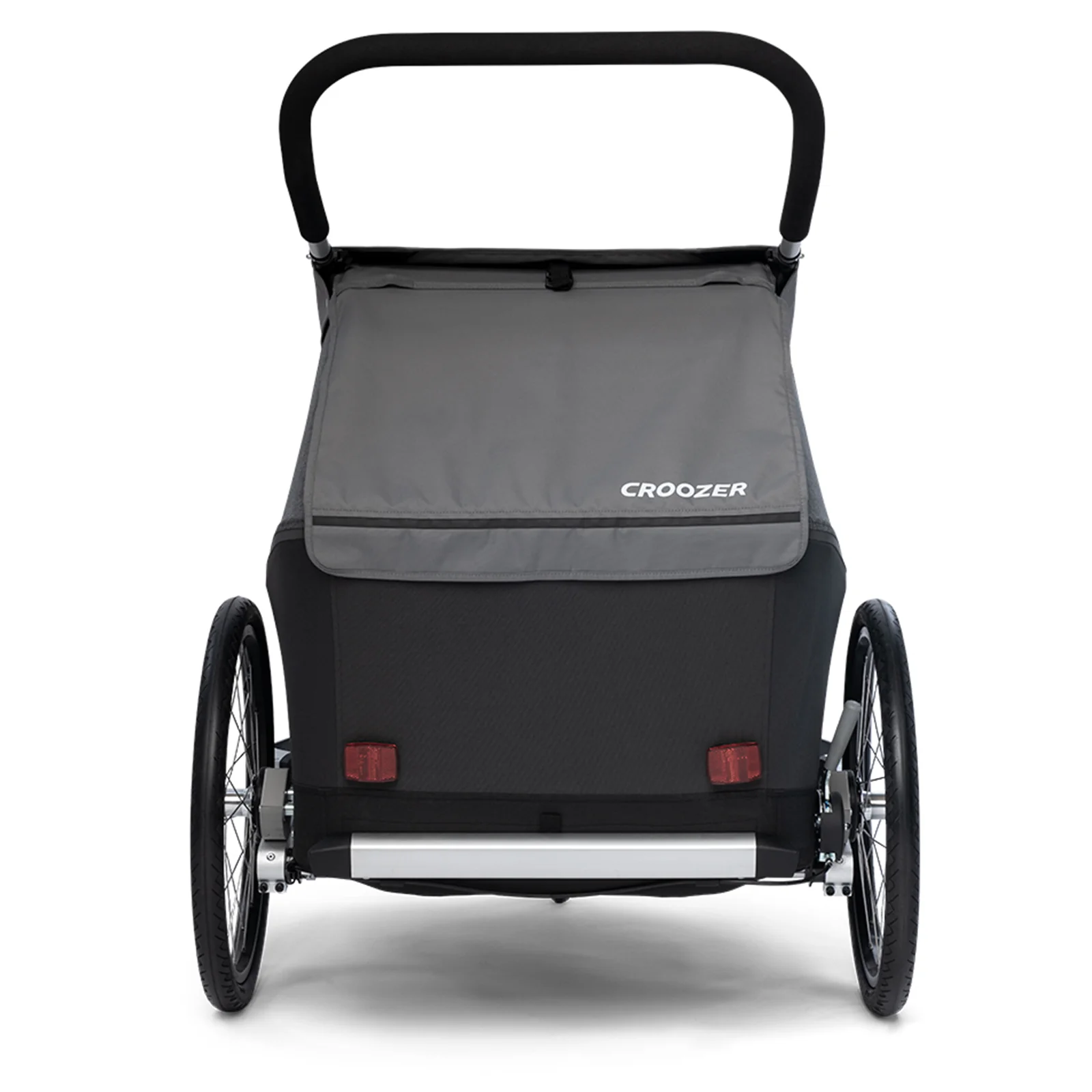 Croozer Kid Keeke 2 Kinderfahrradanhänger - Mountain grey - Image 5