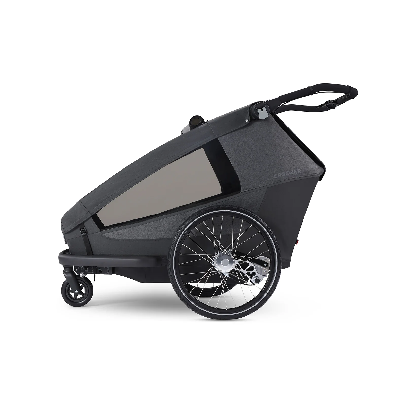 Croozer Kid Yuuna 2 Kinderfahrradanhänger - Moonlight black - Image 14