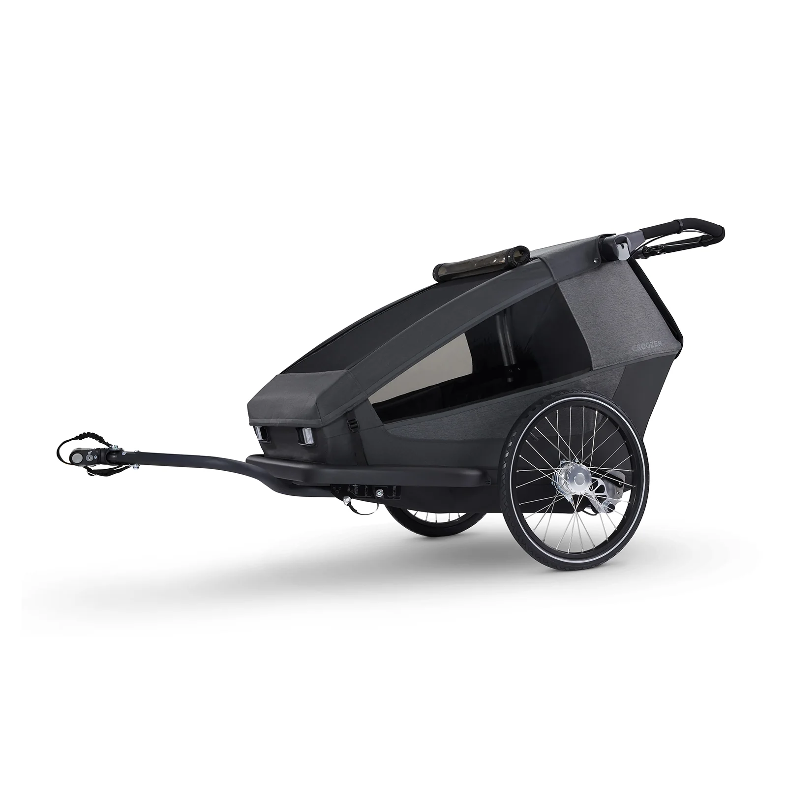 Croozer Kid Yuuna 2 Kinderfahrradanhänger - Moonlight black - Image 16