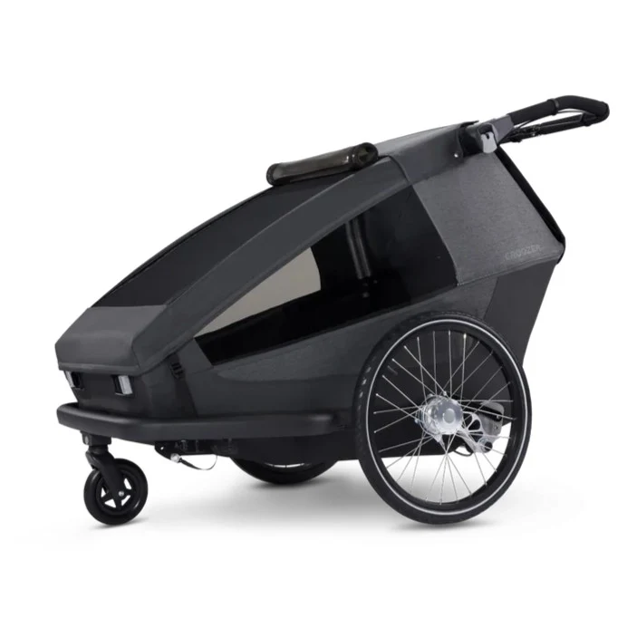 Croozer Kid Yuuna 2 Kinderfahrradanhänger - Moonlight black - Image 7