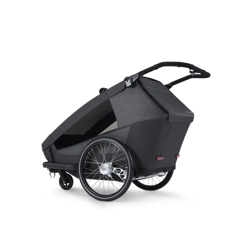Croozer Kid Yuuna 2 Kinderfahrradanhänger - Moonlight black - Image 9