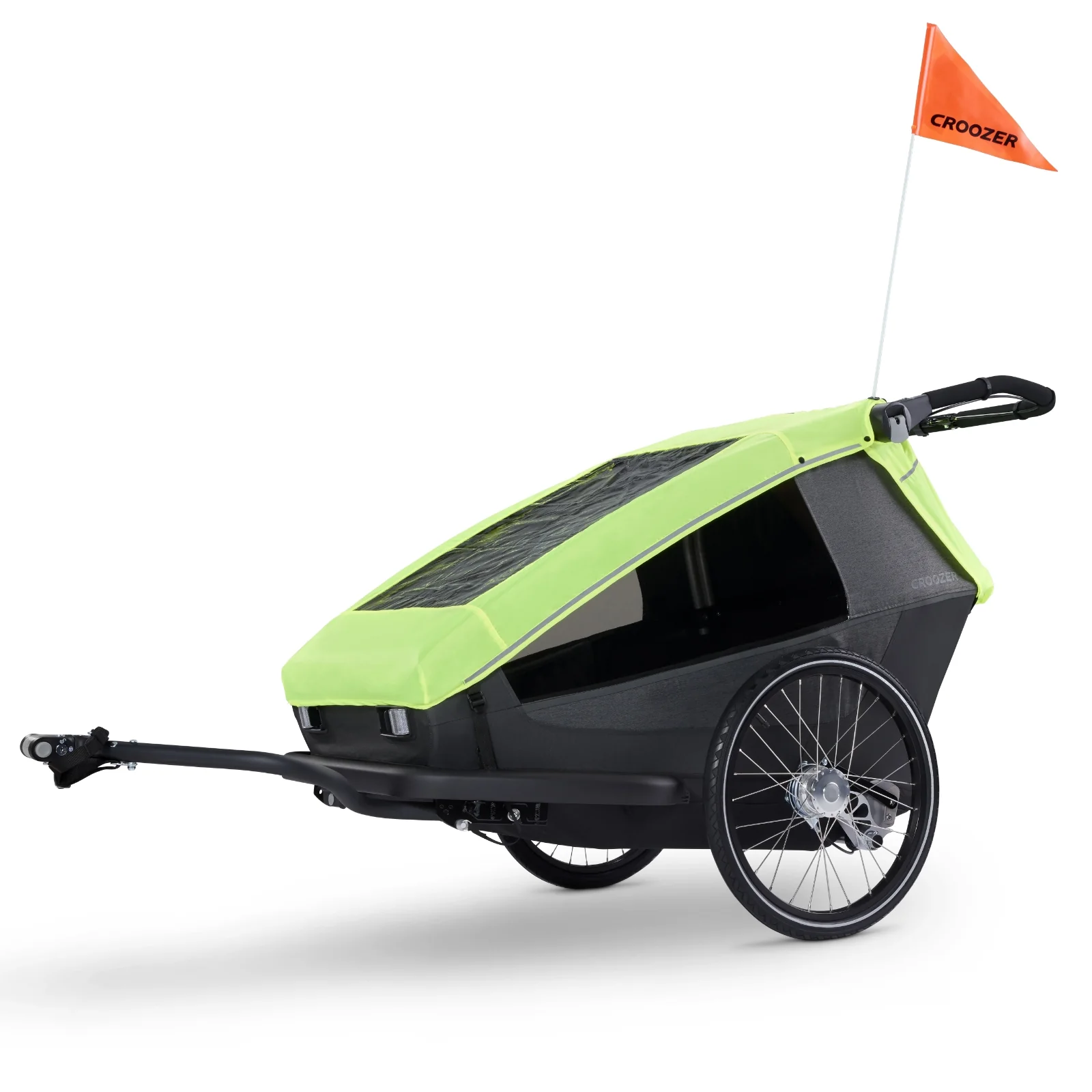 Croozer Yuuna Regenverdeck - Lightning yellow - Image 2