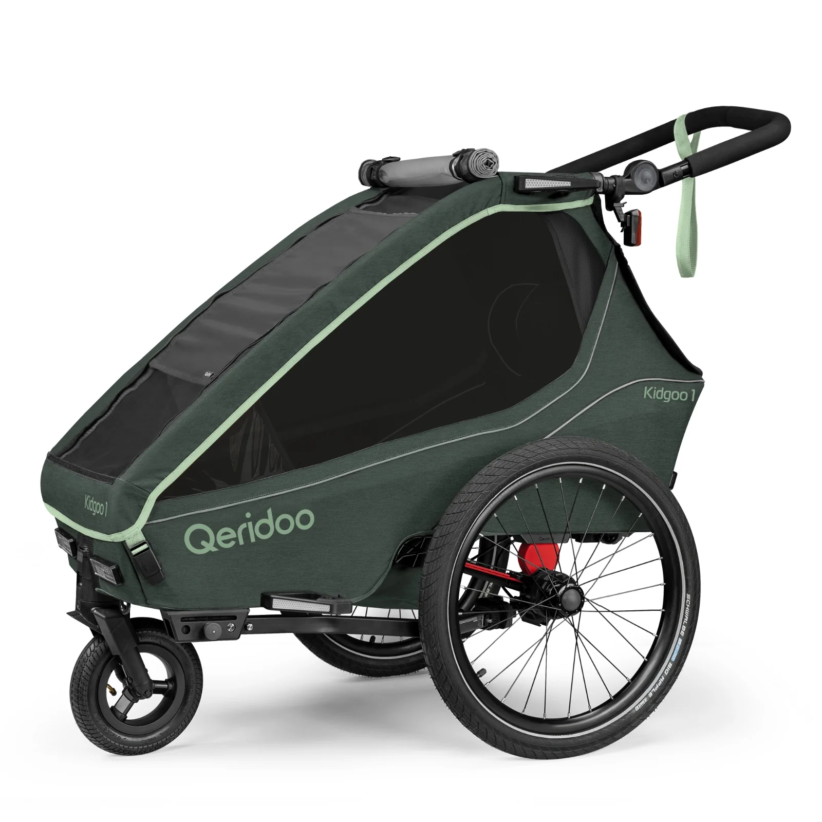 Qeridoo Kidgoo1 Kinderfahrradanhänger - Image 3