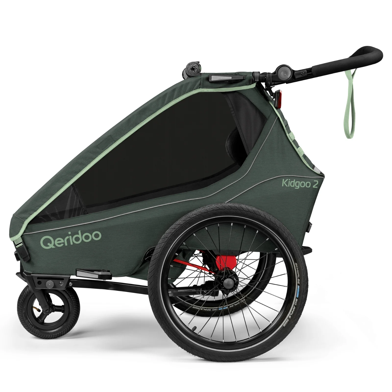 Qeridoo Kidgoo2 Kinderfahrradanhänger - Image 4