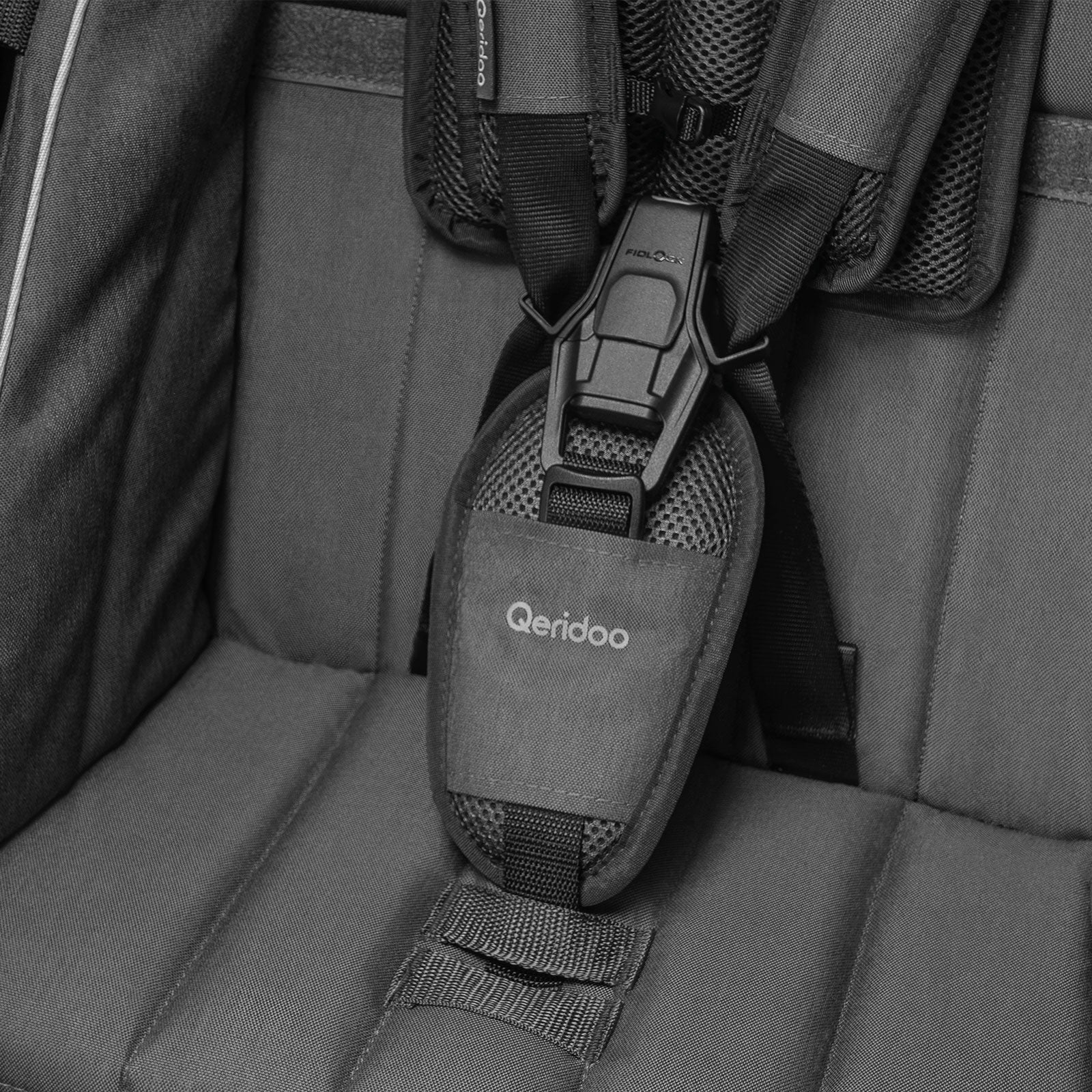Qeridoo Kidgoo2 Kinderfahrradanhänger - FIDLOCK Edition - Image 34