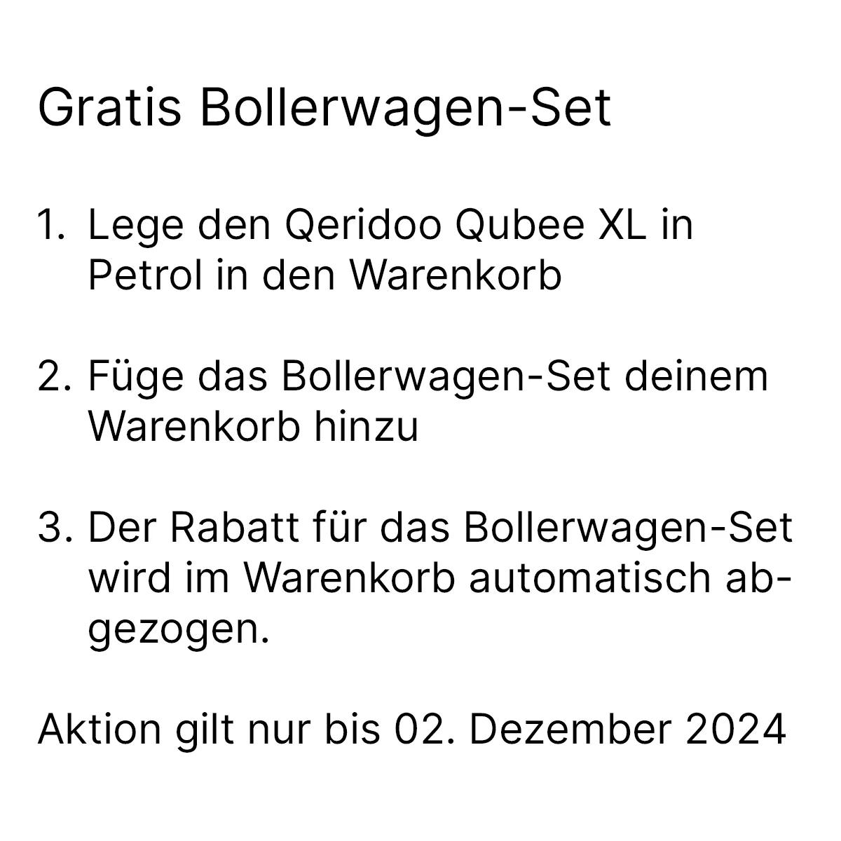 Qeridoo Qubee XL Fahrrad Lastenanhänger - Petrol - Image 13