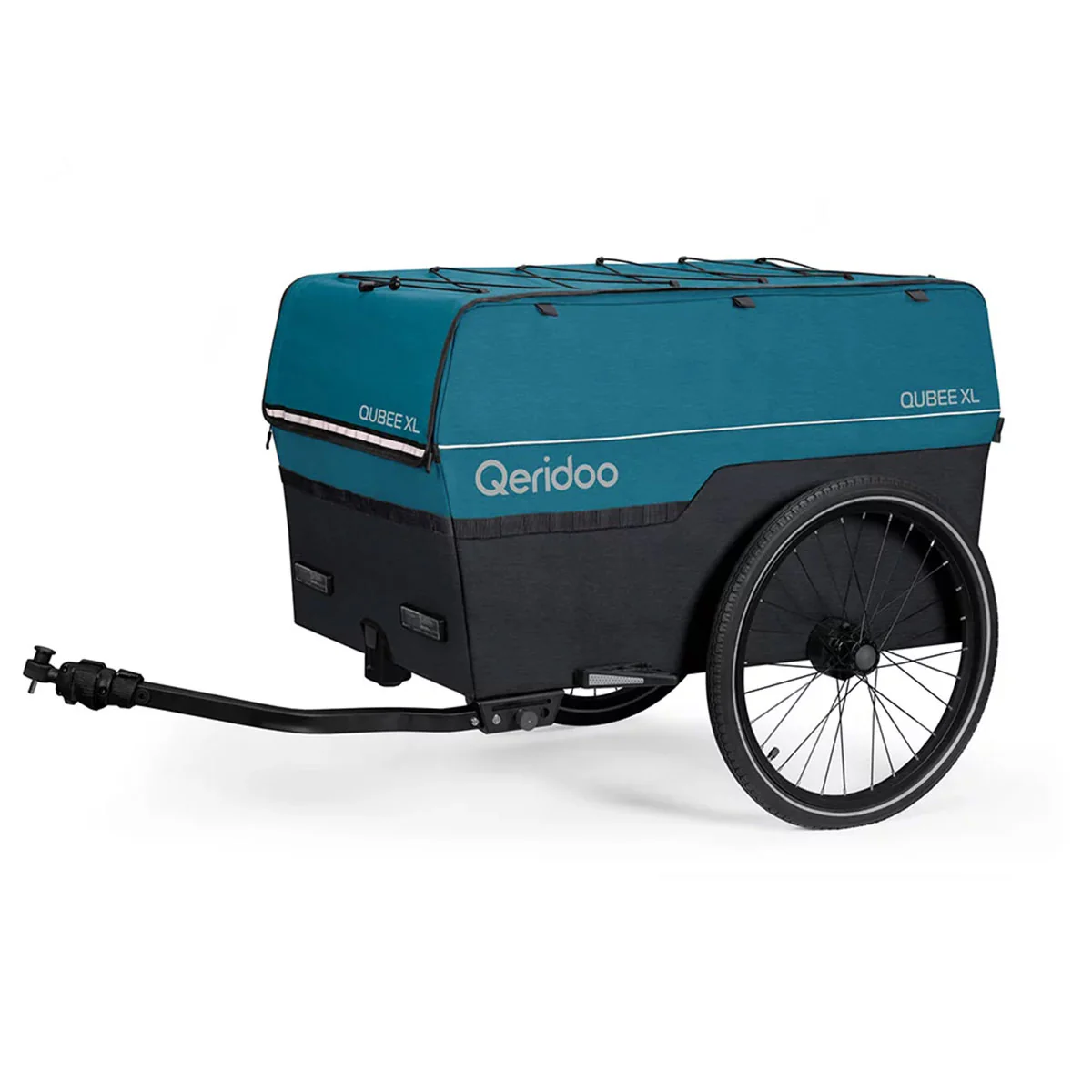 Qeridoo Qubee XL Fahrrad Lastenanhänger - Petrol - Image 18