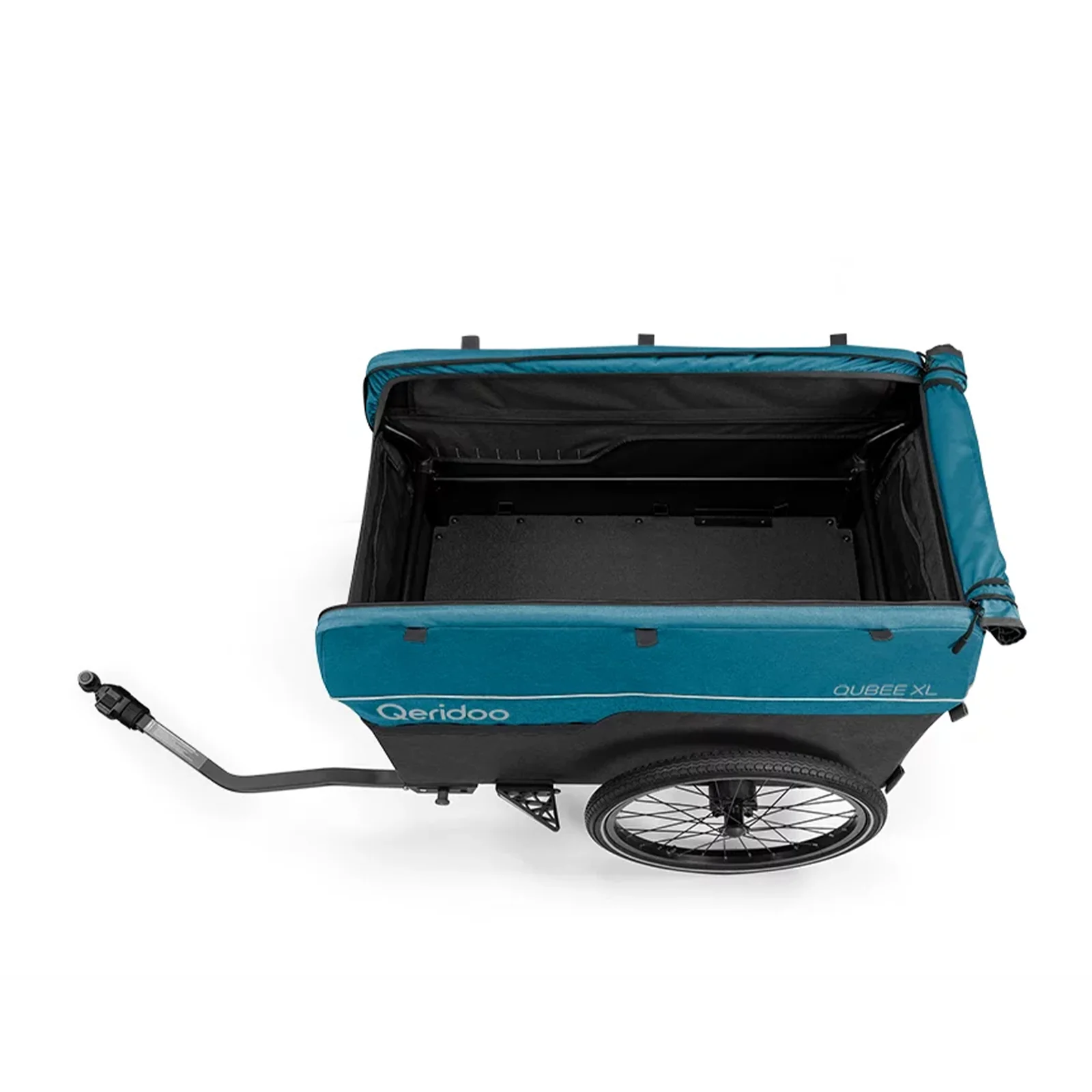 Qeridoo Qubee XL Fahrrad Lastenanhänger - Petrol - Image 22