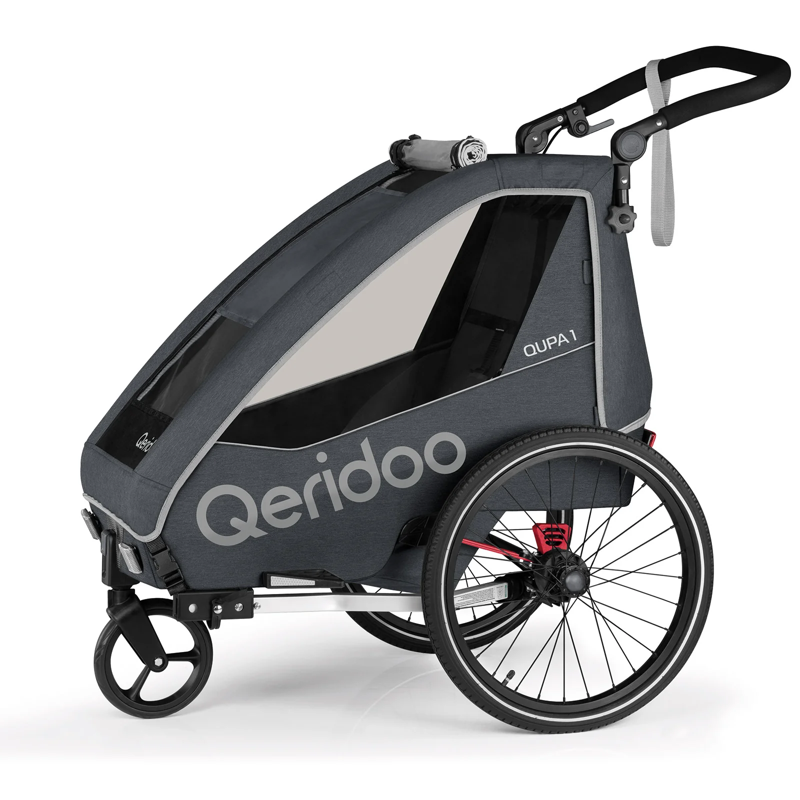 Qeridoo QUPA 1 (2023) Kinderfahrradanhänger - Image 3