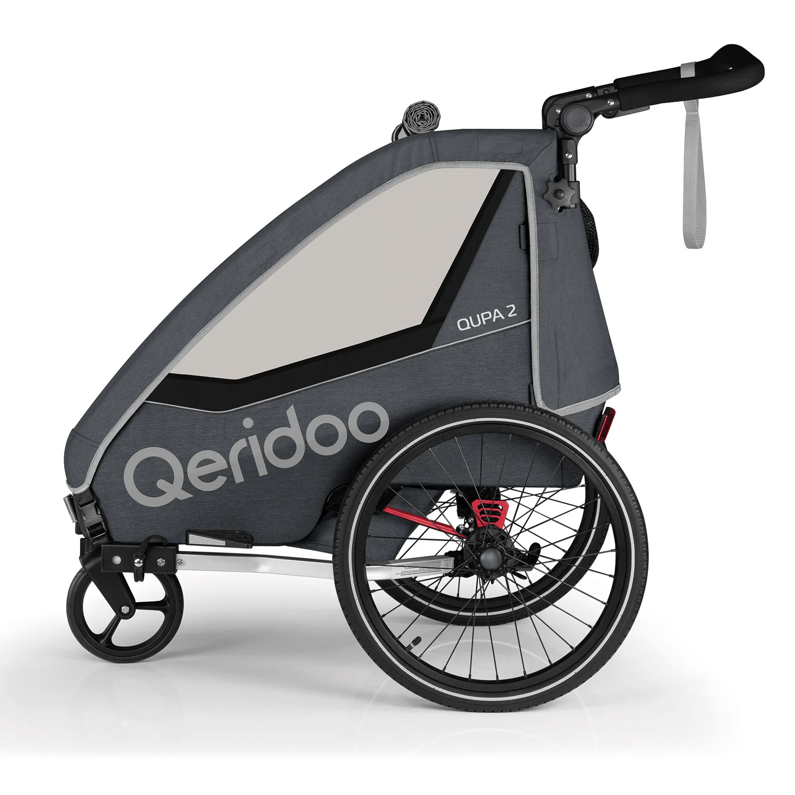 Qeridoo QUPA 2 (2023) Kinderfahrradanhänger - Image 3