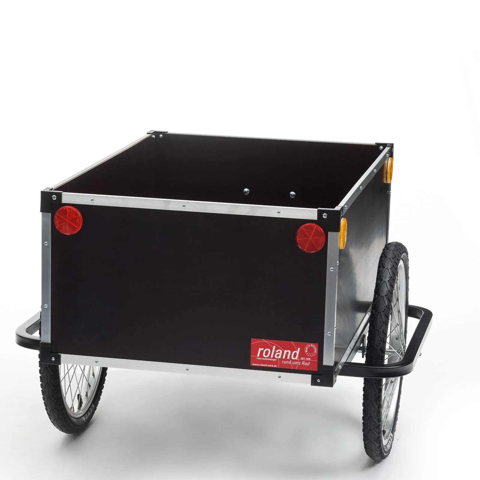 Roland Jumbo (D) Fahrrad Lastenanhänger mit Tiefdeichsel Weber, höhenverstellbar - Image 3
