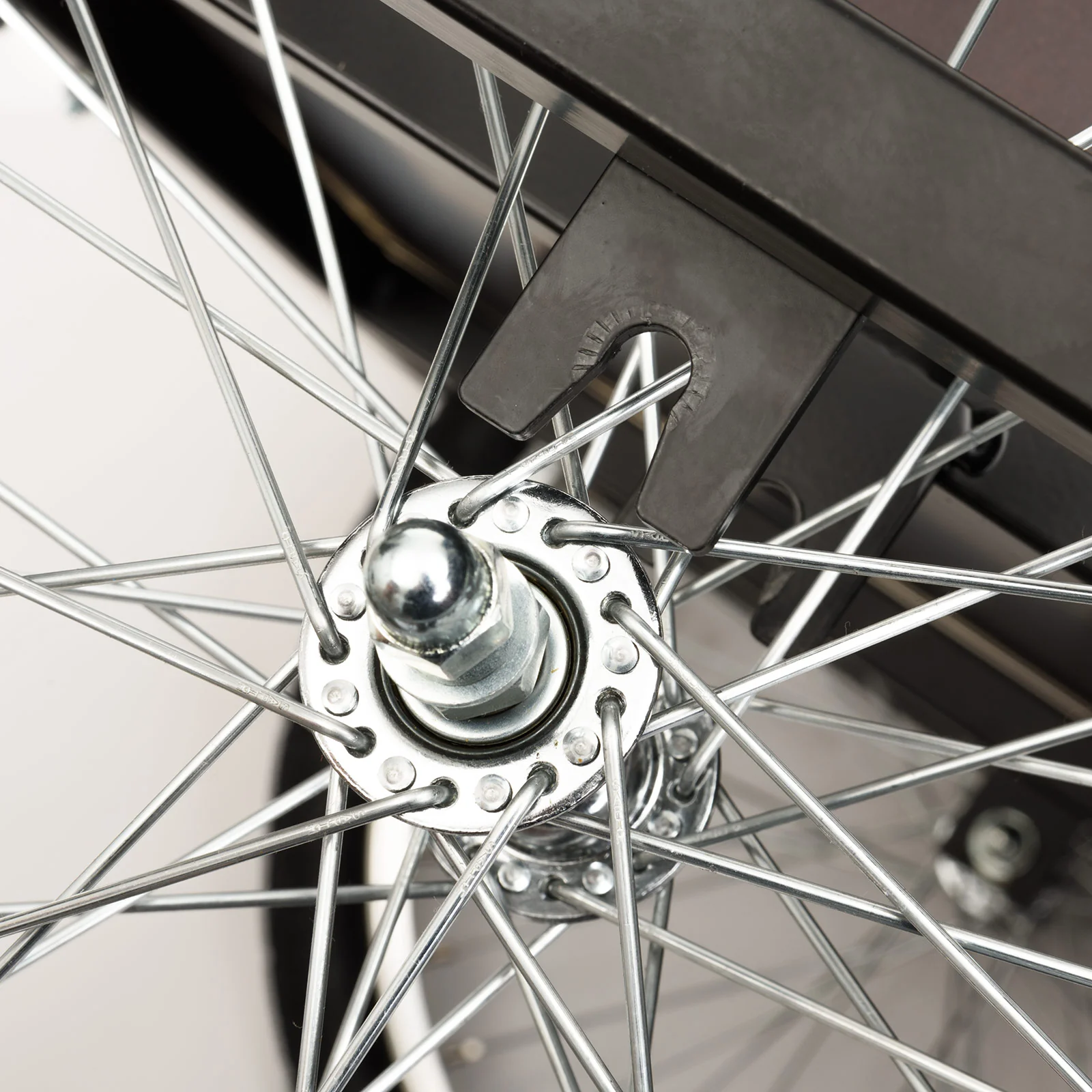 Roland Profi Fahrrad Lastenanhänger mit Hochdeichsel - Image 6